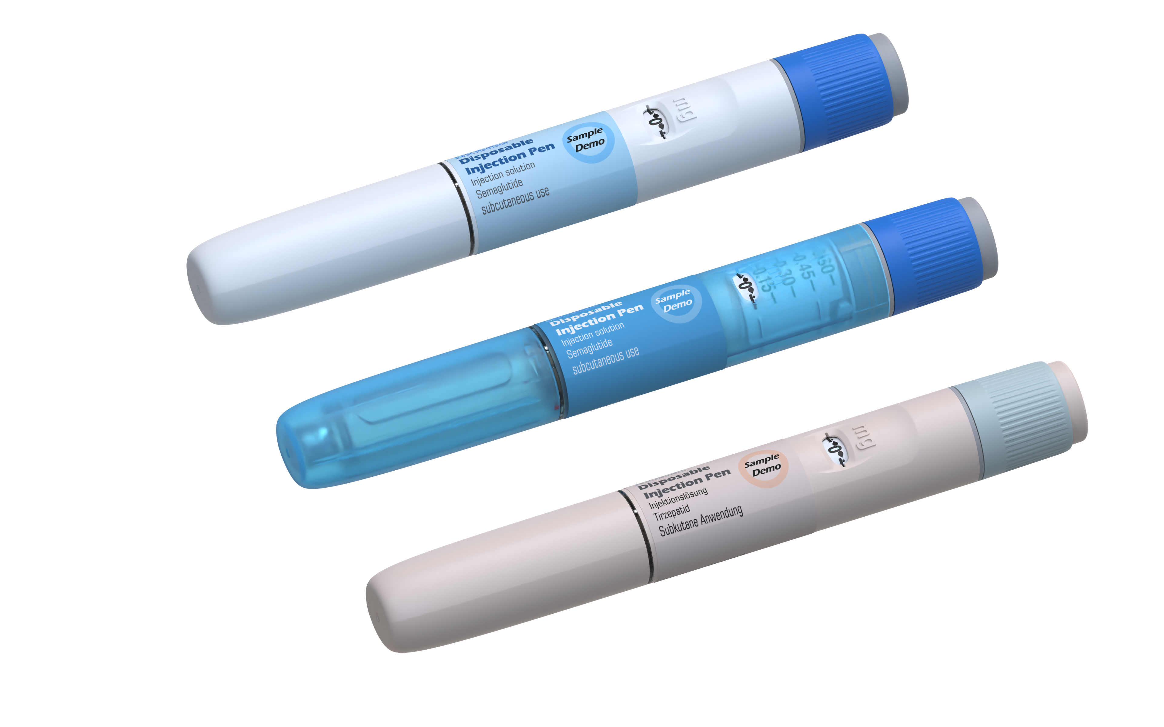 ES05 pen range in three body finishes